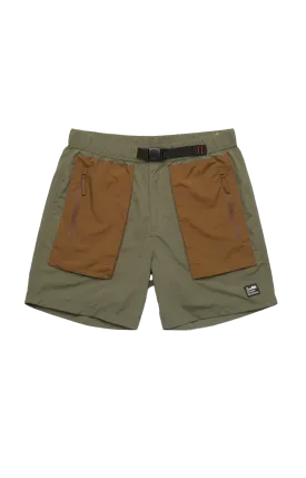 7.5" Pedernales Packable Shorts Oregano/Teak