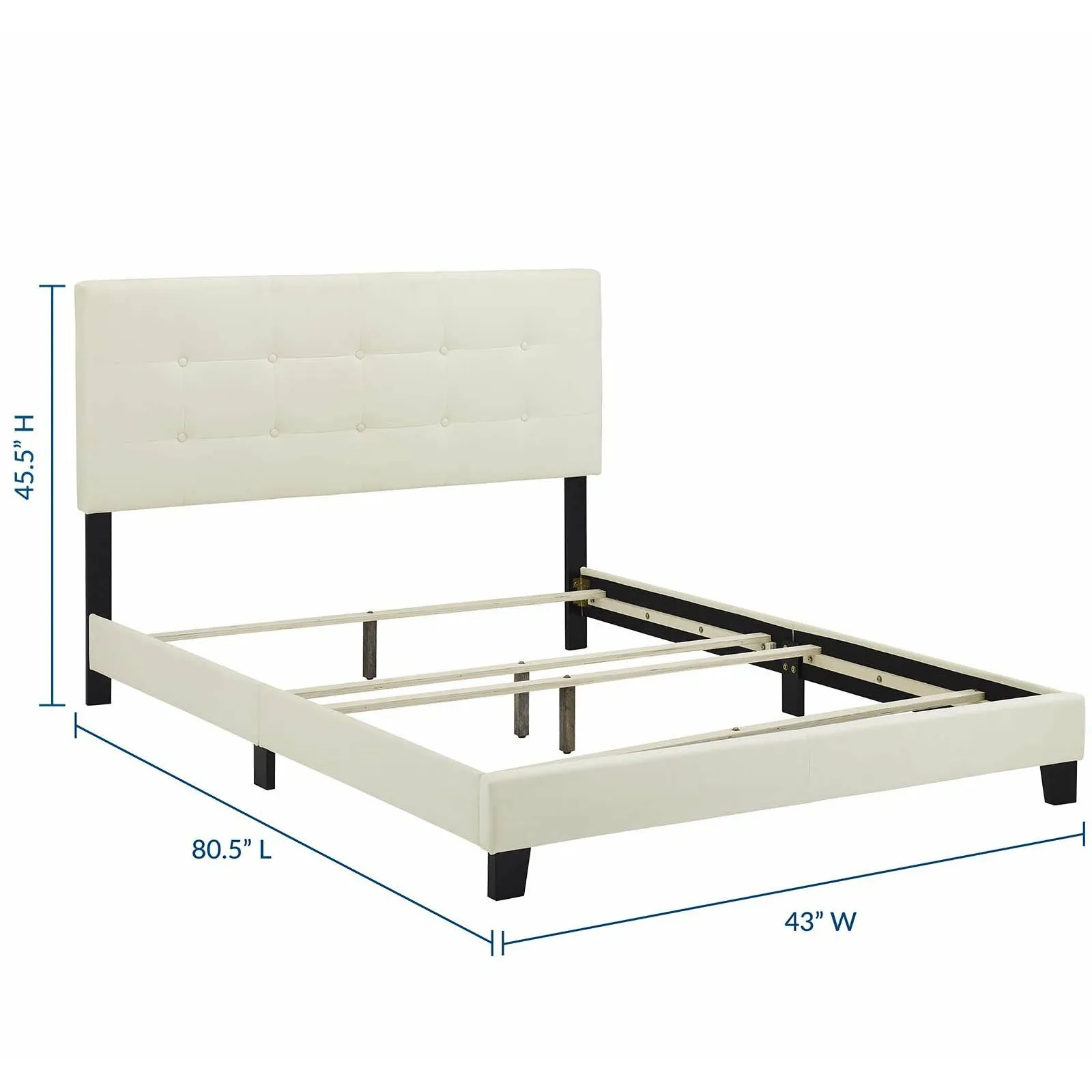 Amira Performance Velvet Bed