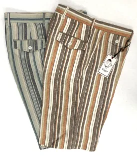 Berragamo LS-783 Stripe Short - Brown