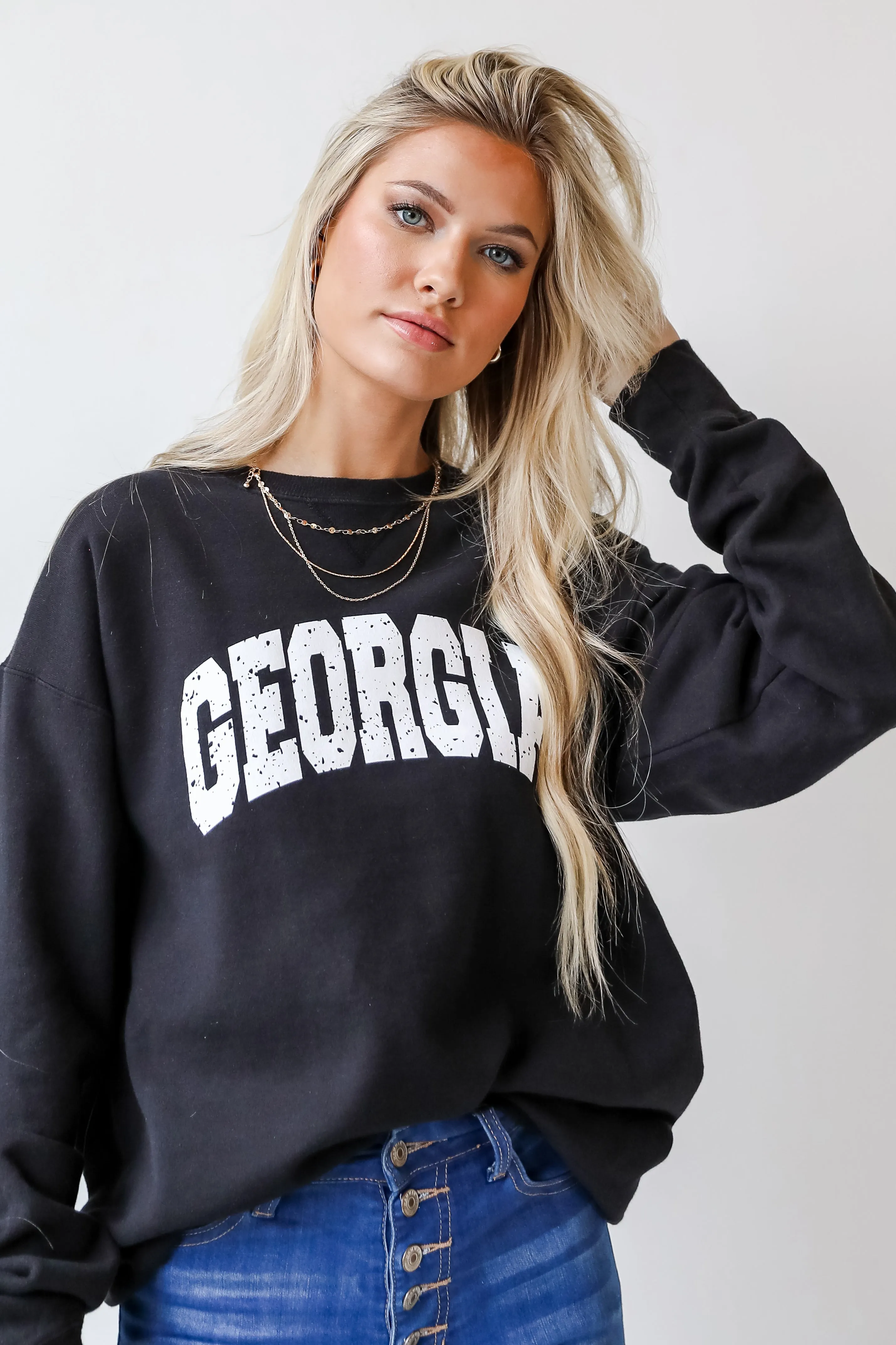 Black Georgia Sweatshirt