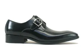 Calfskin Monkstrap Black