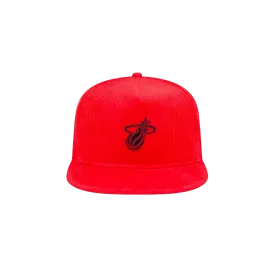 Court Culture HEAT Culture Corduroy Red Snapback