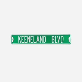 Keeneland Blvd Street Sign