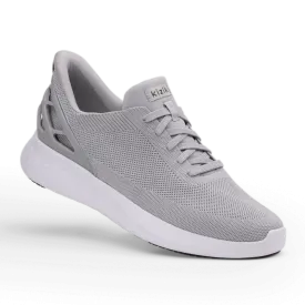 Kizik Unisex Athens Hands-Free Knit Sneaker Slate Grey