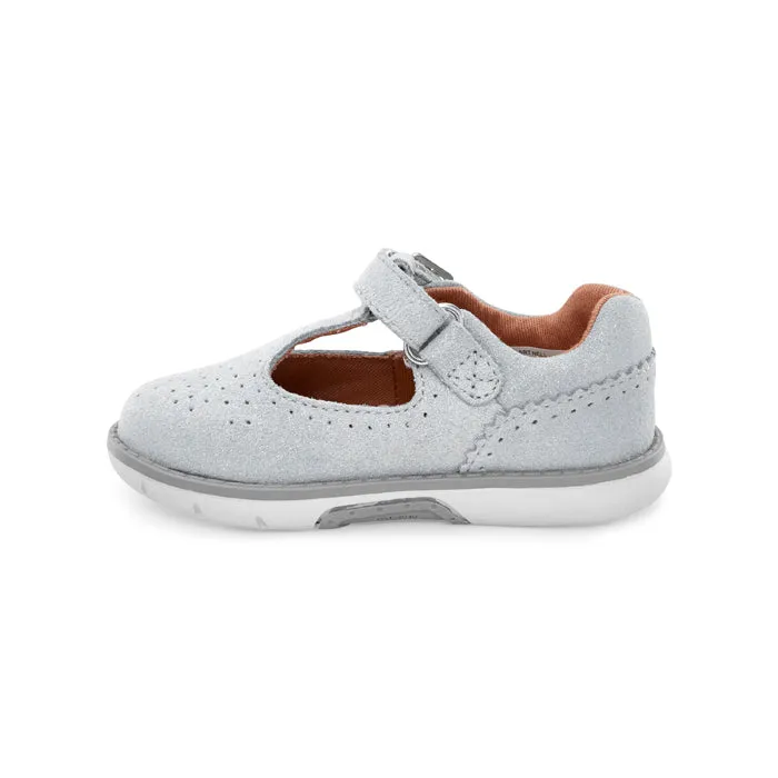 Little Girl Stride Rite SRTech Nell Silver