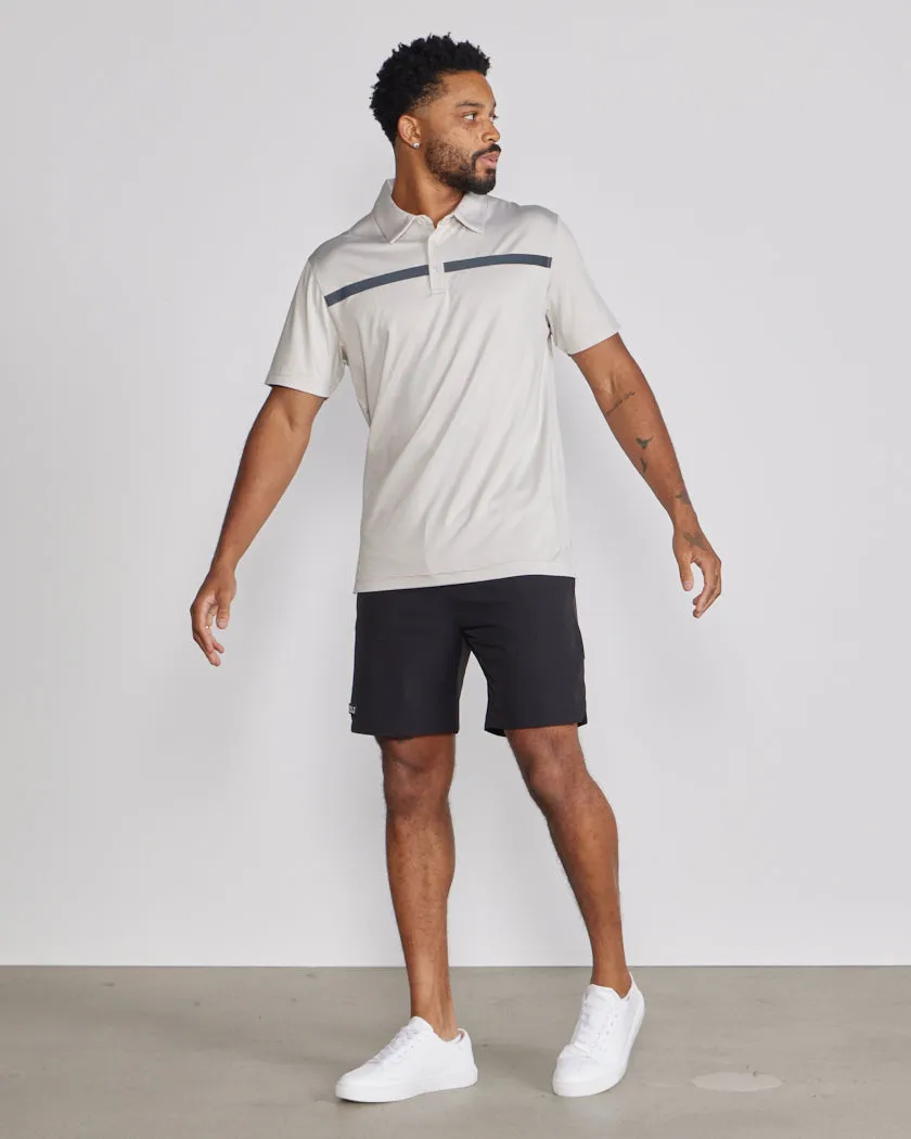 Performance  Stripe Polo