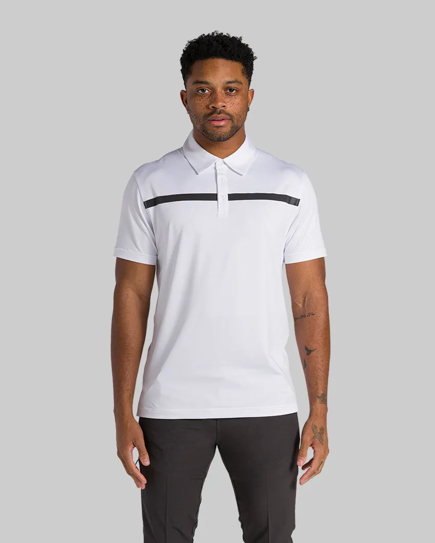 Performance  Stripe Polo