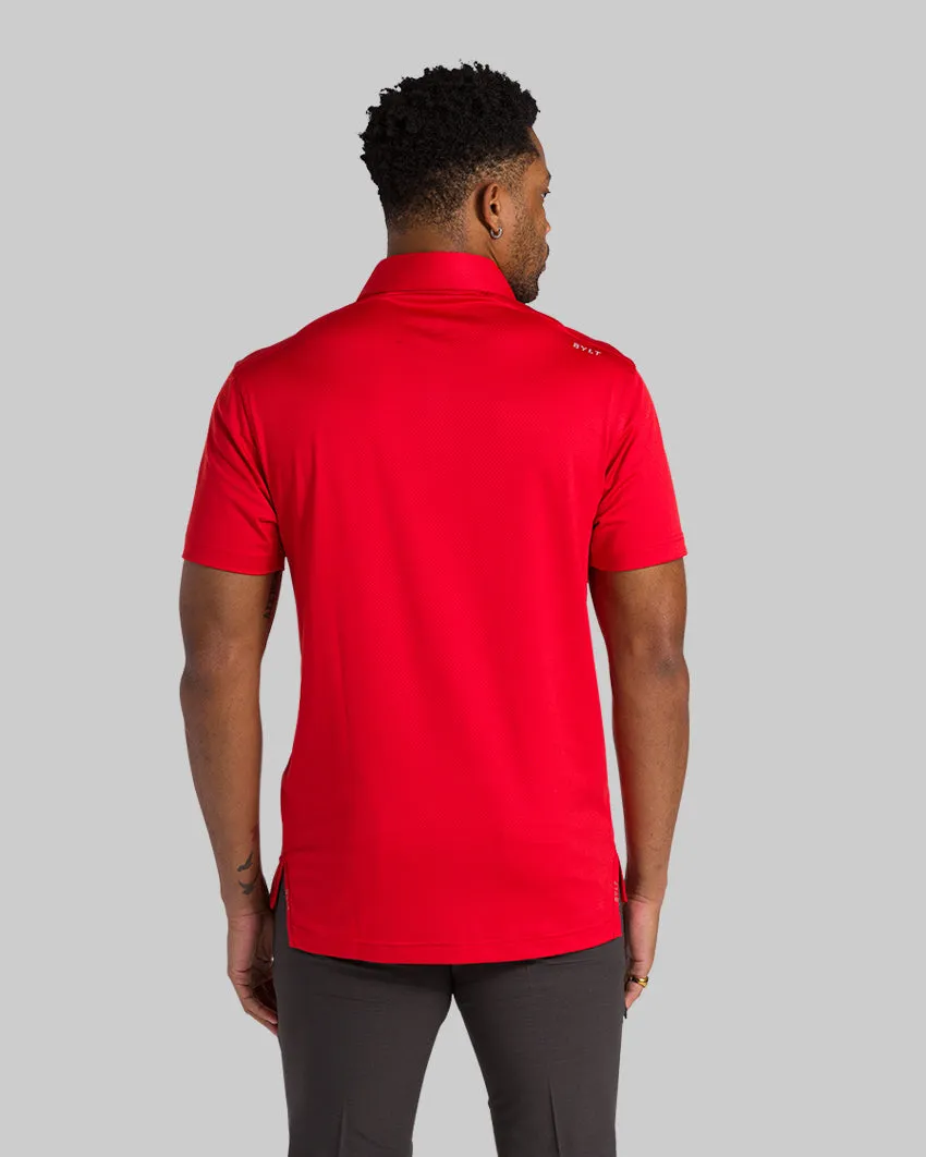 Performance  Stripe Polo