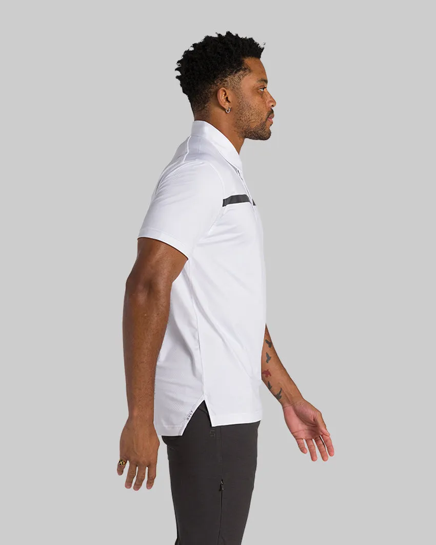 Performance  Stripe Polo