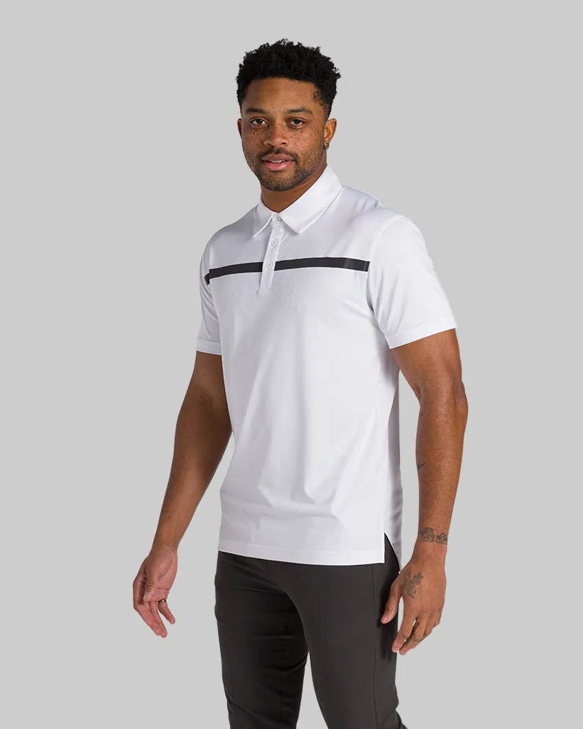 Performance  Stripe Polo