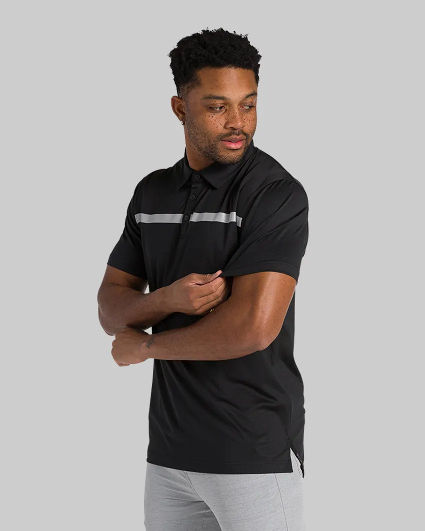 Performance  Stripe Polo