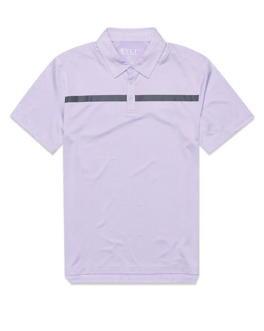 Performance  Stripe Polo