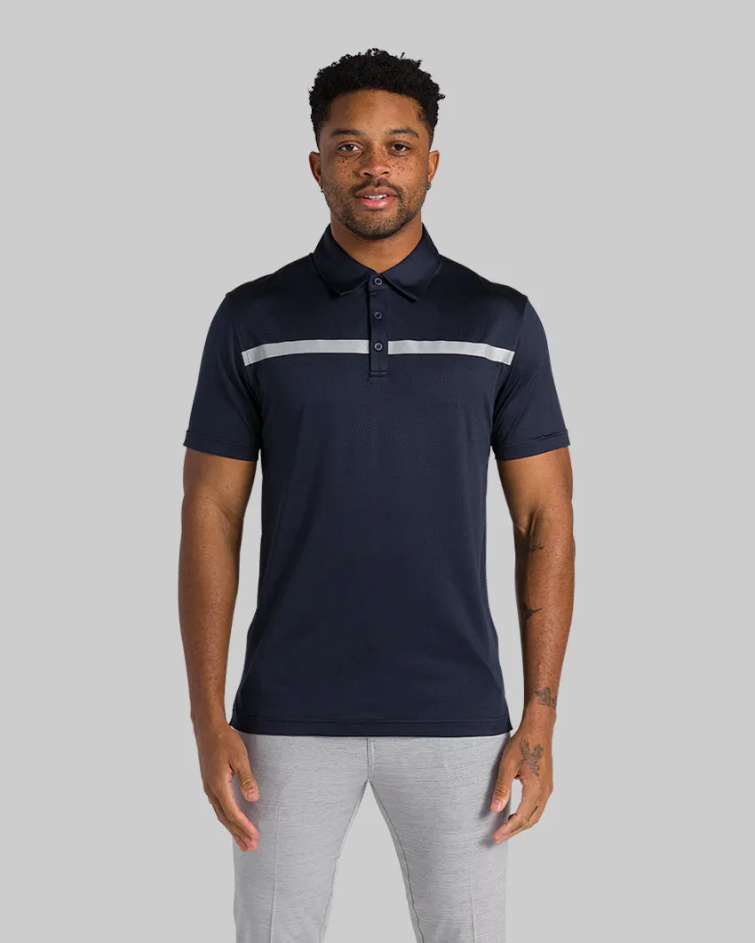 Performance  Stripe Polo