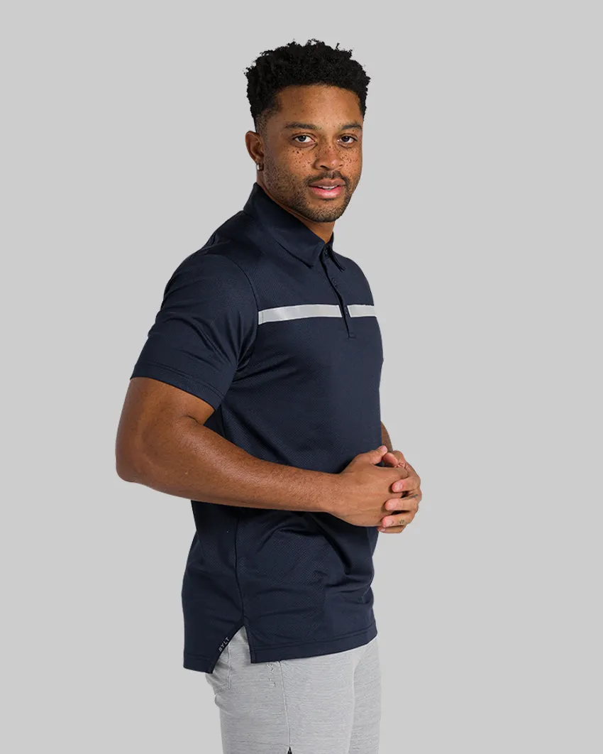 Performance  Stripe Polo