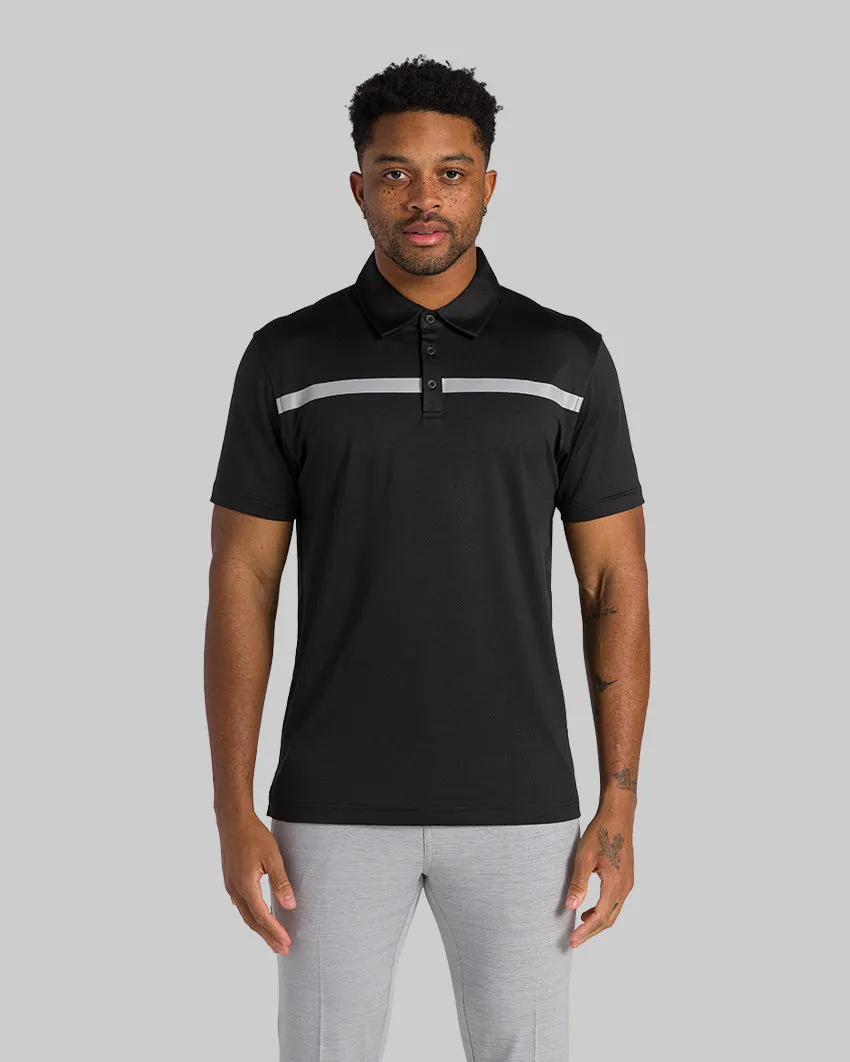 Performance  Stripe Polo