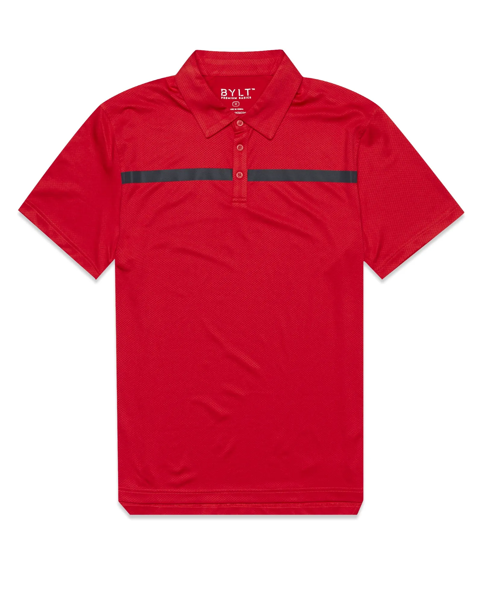 Performance  Stripe Polo