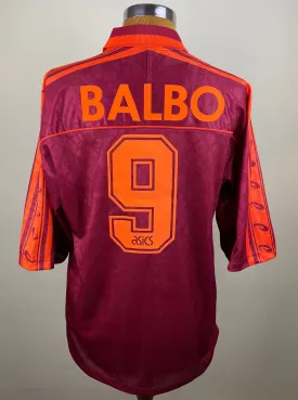 Shirt | Roma | 1995 | Abel Balbo | vs Lazio