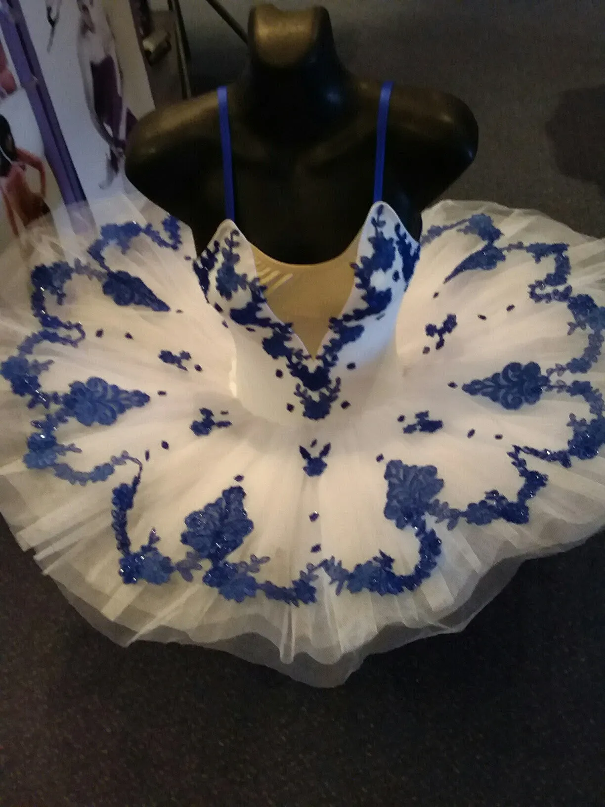 #TT2223  PETALS PERFORMANCE PANCAKE TUTU