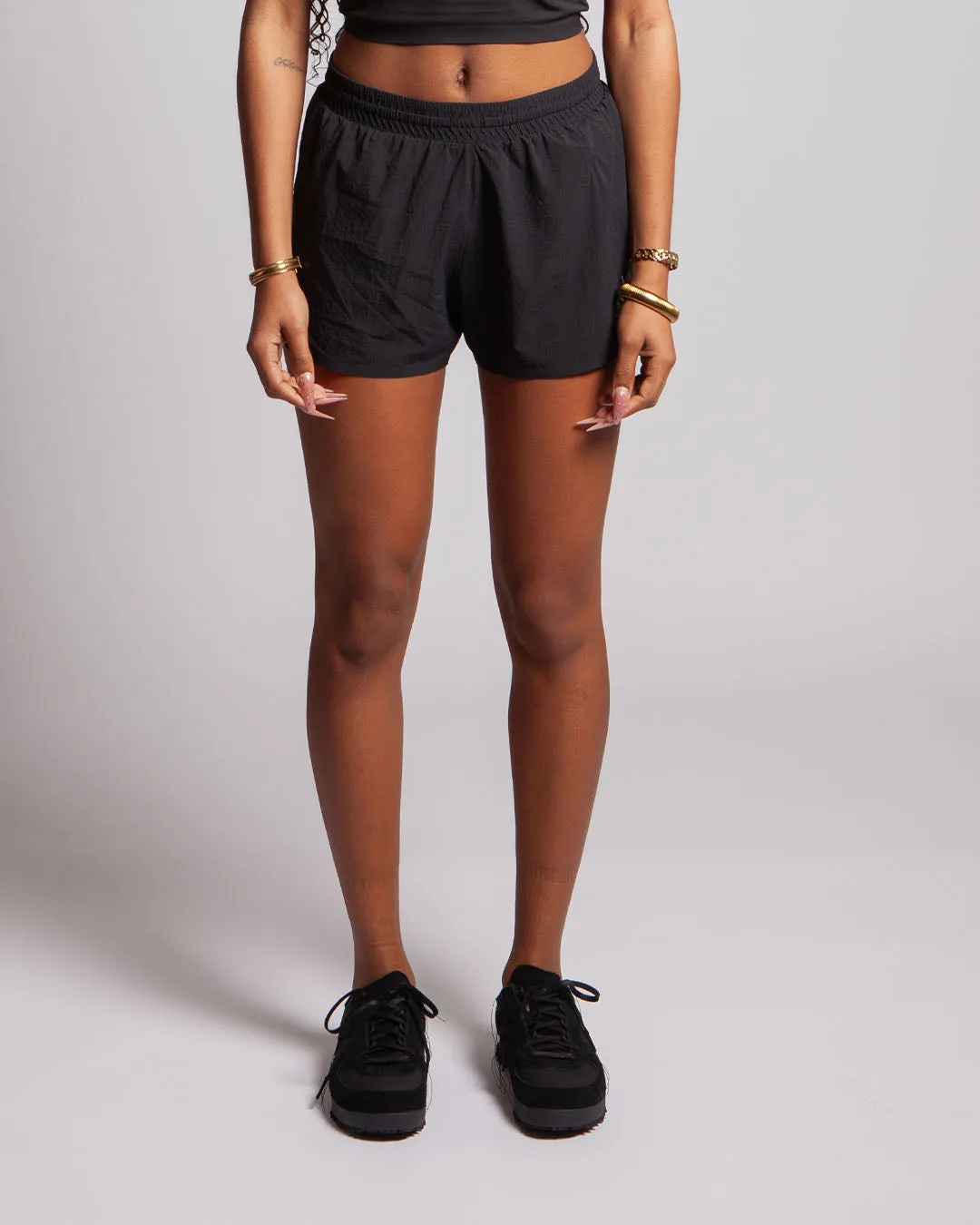 Y-3 Run Shorts Black