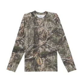 Youth Mossy Oak® Camo LS Performance Shirt